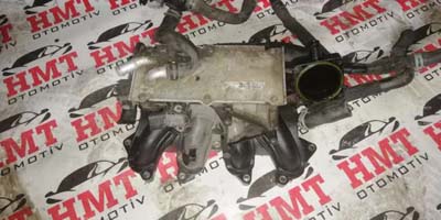 JETTA ÇIKMA EMME MANİFOLT VE İNTERCOL RADYAÖR 1 2 TSİ CBZ MOTOR 03F 145 749 B 03F 129 711 F